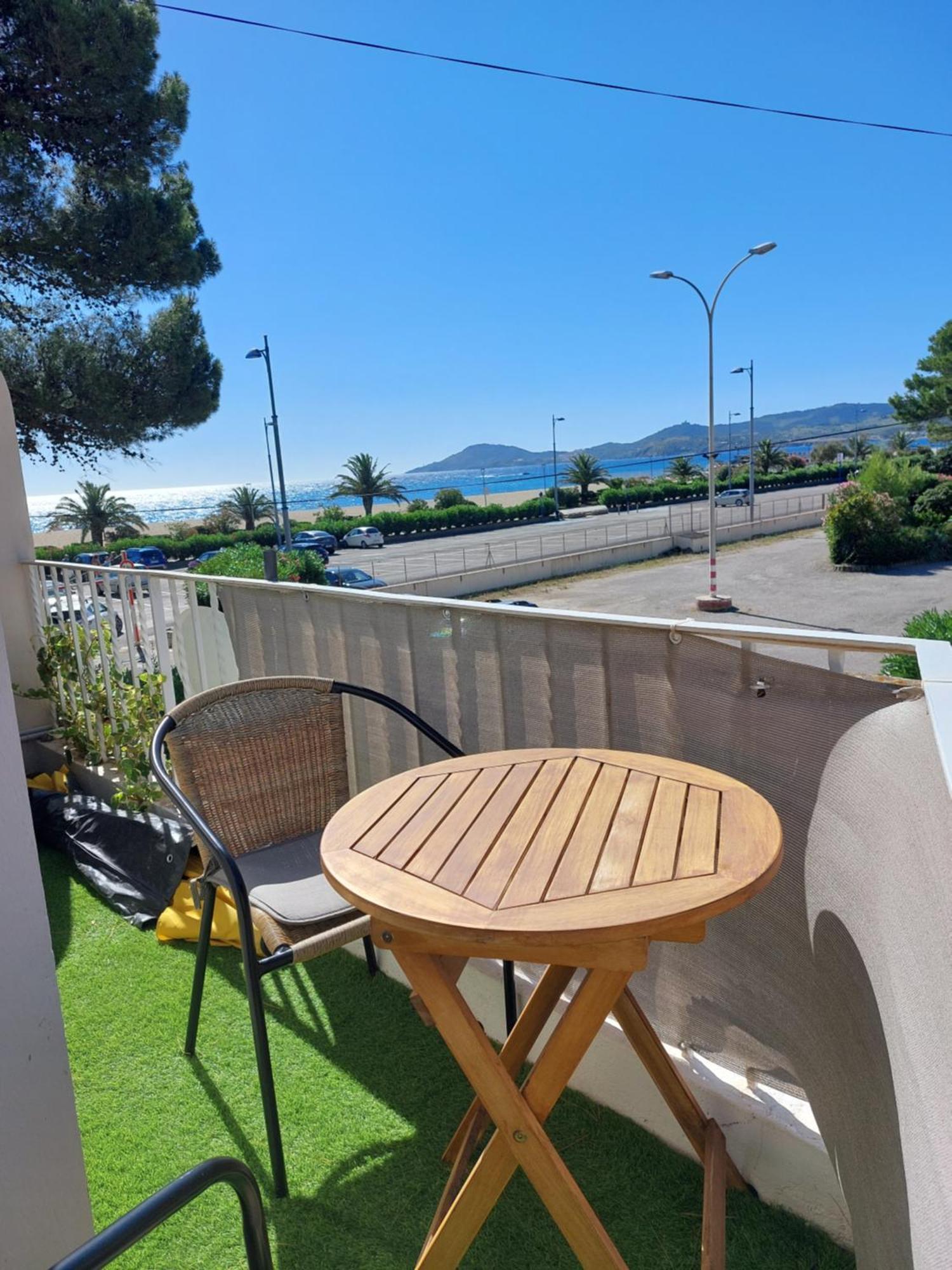 Sur La Plage, Super Studio Avec Vue Sur La Mer Plage d'Argeles Экстерьер фото